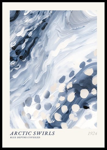 Plakat Arctic Swirls No2