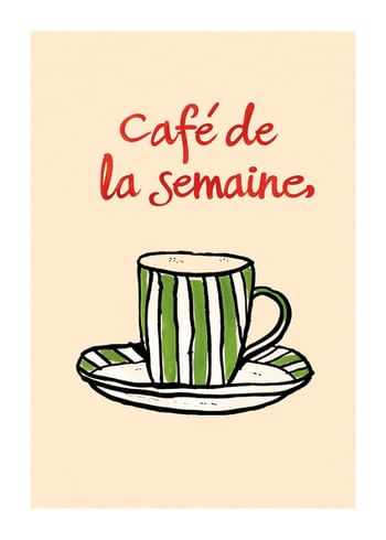 Affiche Café De La Semaine