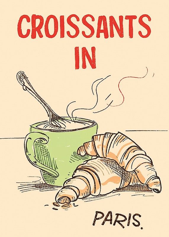 Croissants In Paris-12