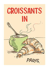 Croissants In Paris-1