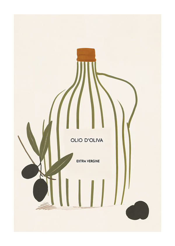 Poster Olio D'Oliva