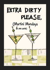 Martini Mondays Extra Dirty-5
