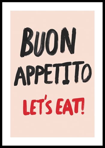 Poster Buon Appetito