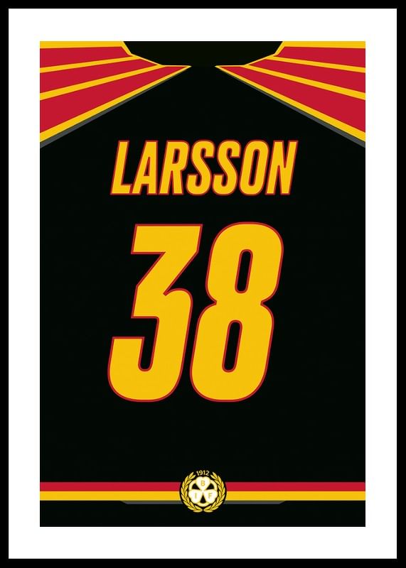 Poster Brynäs IF Legendar #38 Larsson