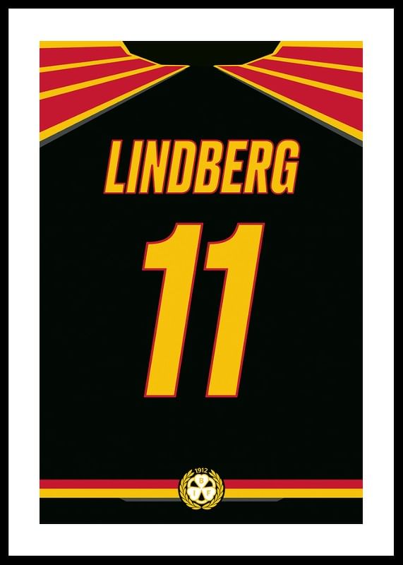 Poster Brynäs IF Legendar #11 Lindberg