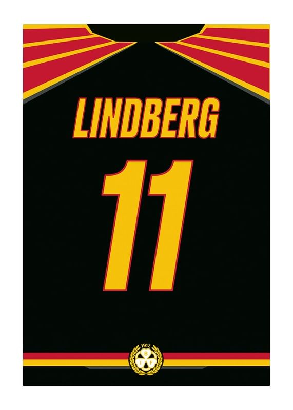 Poster Brynäs IF Legendar #11 Lindberg