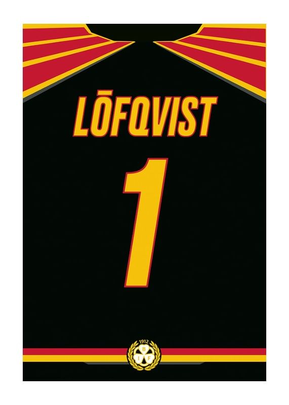 Poster Brynäs IF Legendar #1 Löfqvist