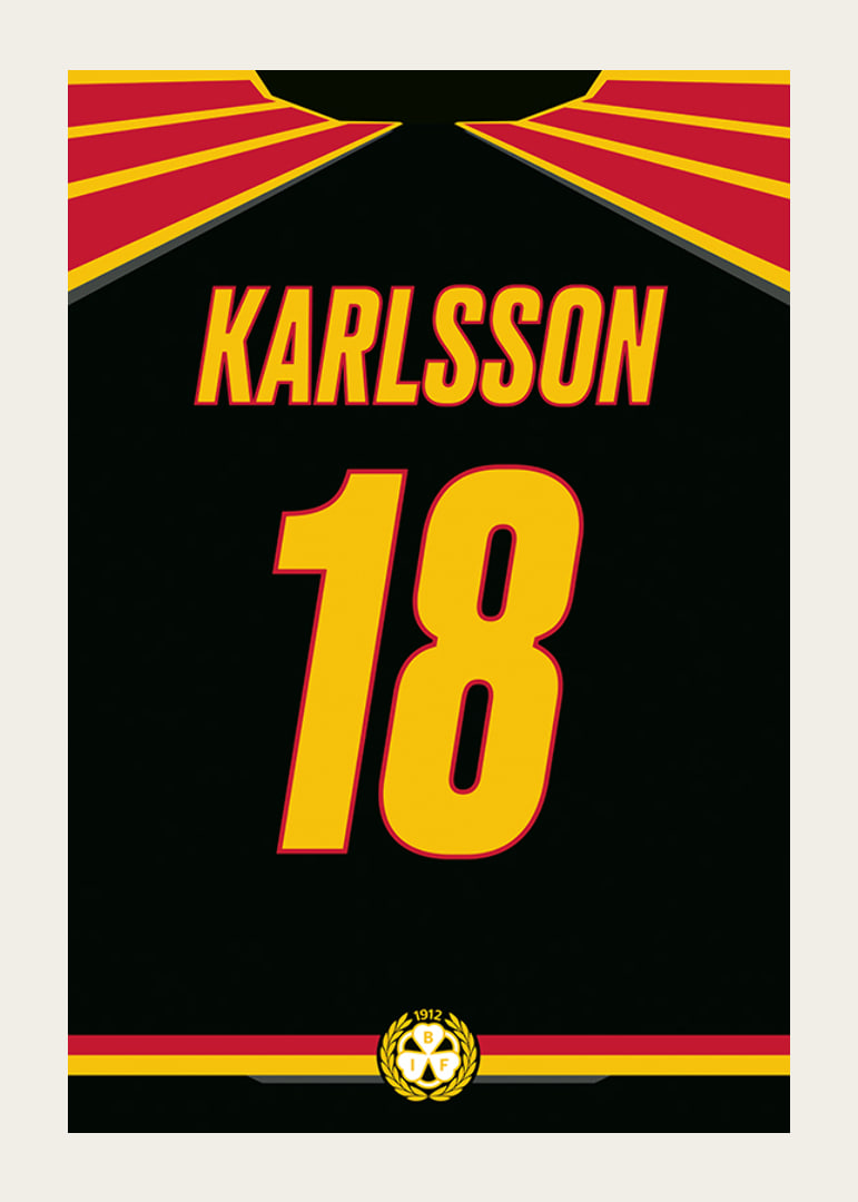 Brynäs IF Legendar #18 Karlsson-12