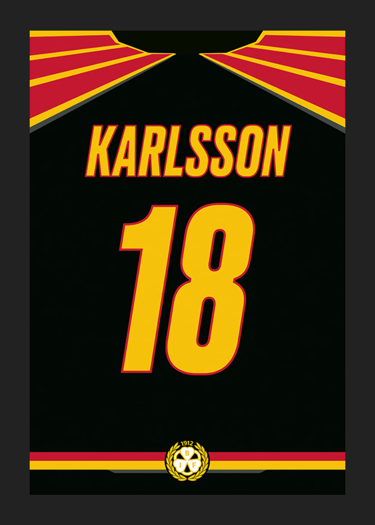 Brynäs IF Legendar #18 Karlsson-12