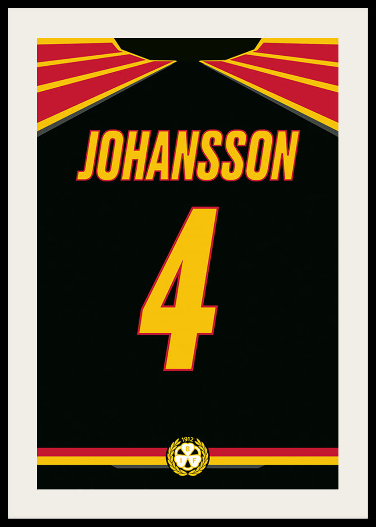 Brynäs IF Legendar #4 Johansson-12
