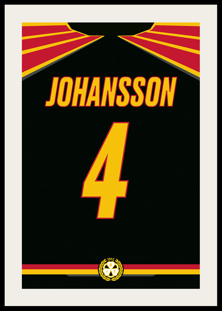 Brynäs IF Legendar #4 Johansson-12