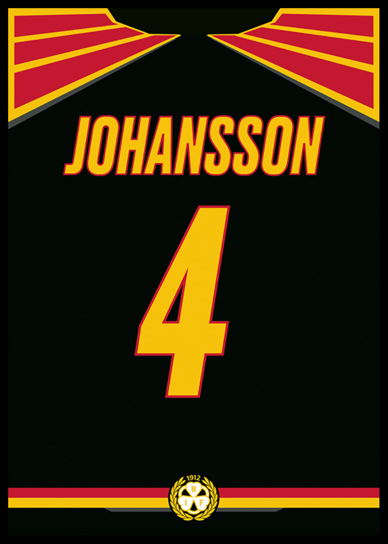 Brynäs IF Legendar #4 Johansson-12
