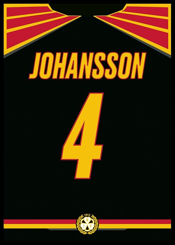 Brynäs IF Legendar #4 Johansson-12