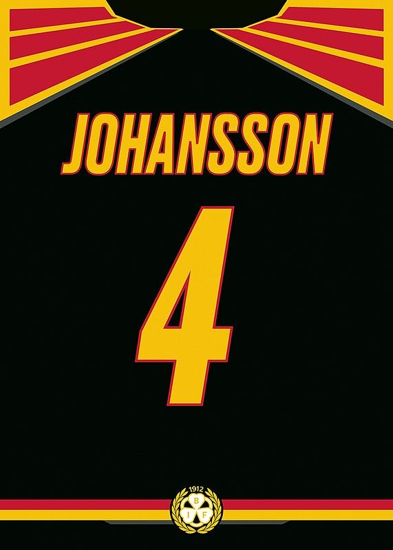 Brynäs IF Legendar #4 Johansson-12