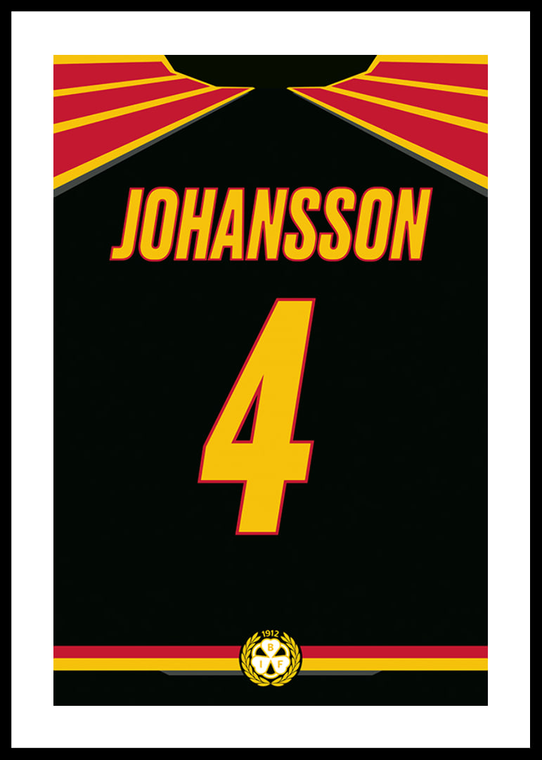 Brynäs IF Legendar #4 Johansson-12