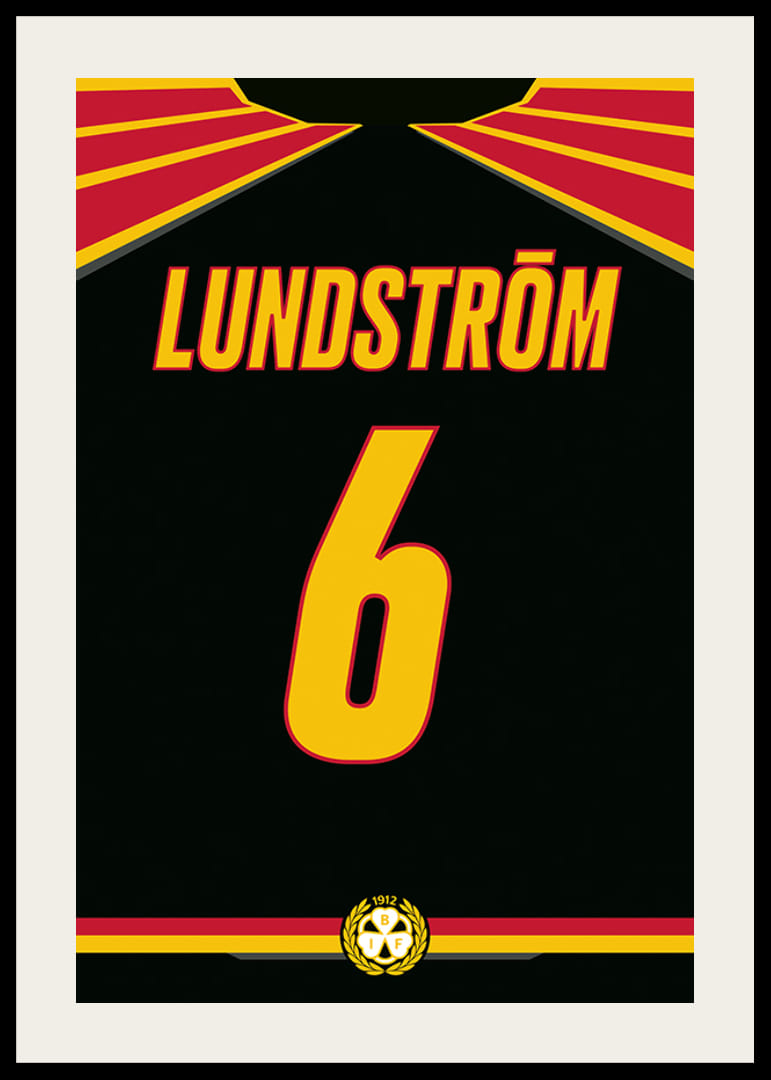 Brynäs IF Legendar #6 Lundström-12
