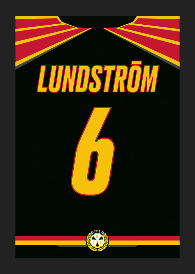 Brynäs IF Legendar #6 Lundström-12