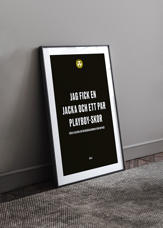 Poster Jacka Och Playboy Brynäs IF crossfade