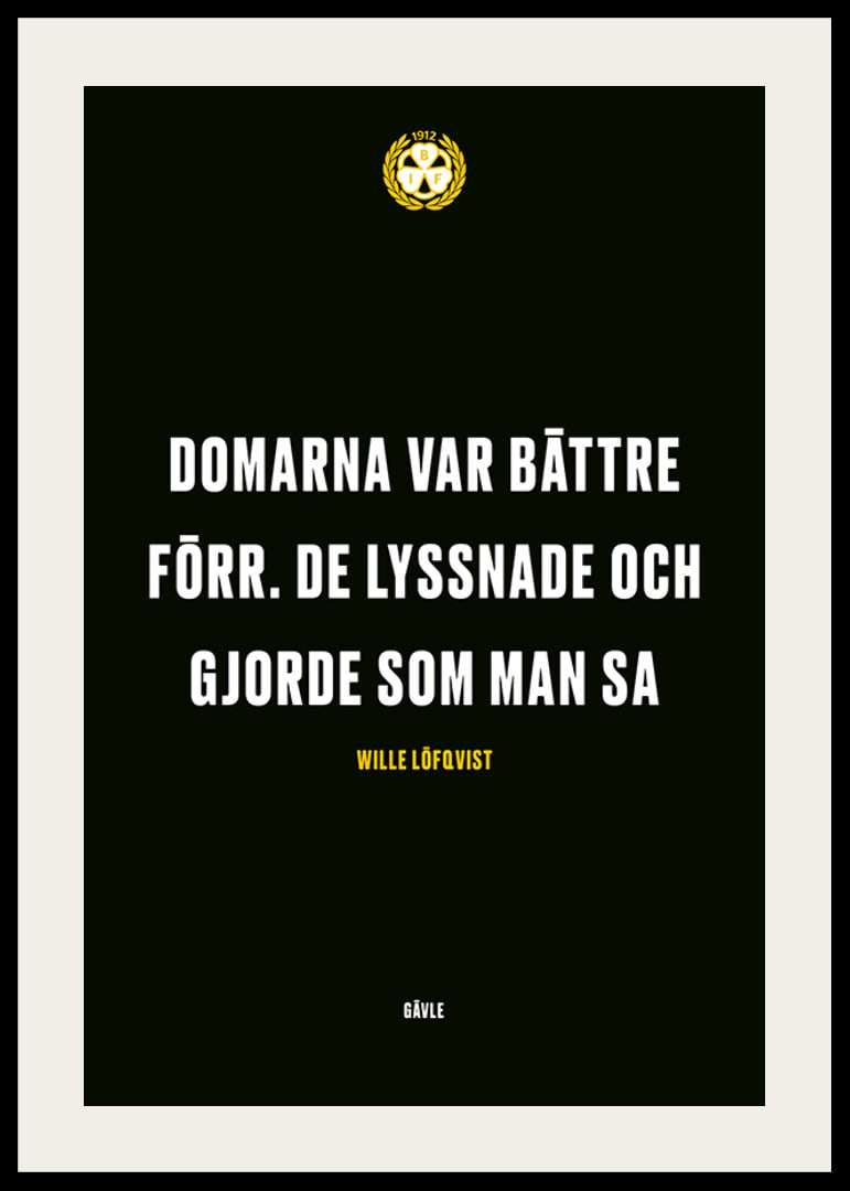 Domarna Var Bättre Förr Brynäs IF-12