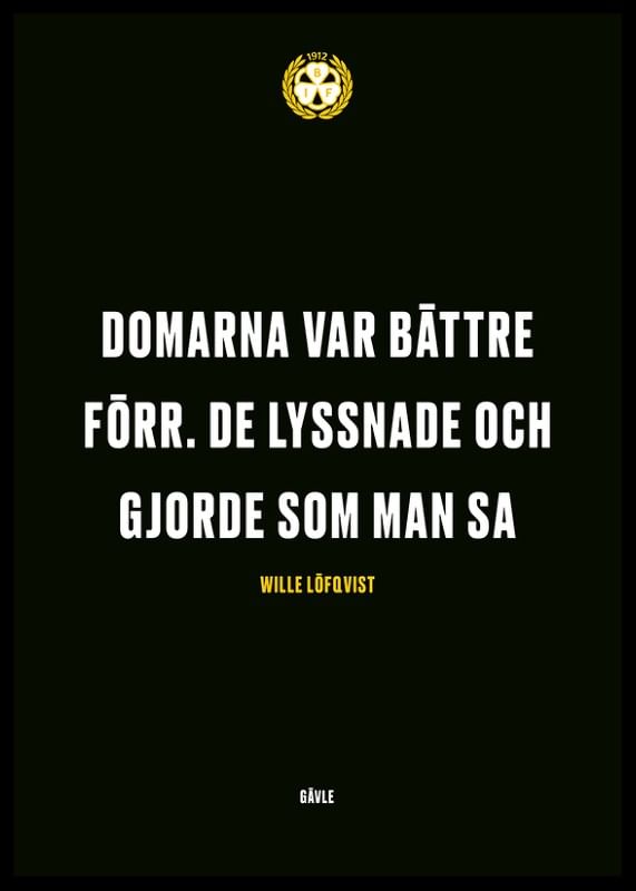 Domarna Var Bättre Förr Brynäs IF-12