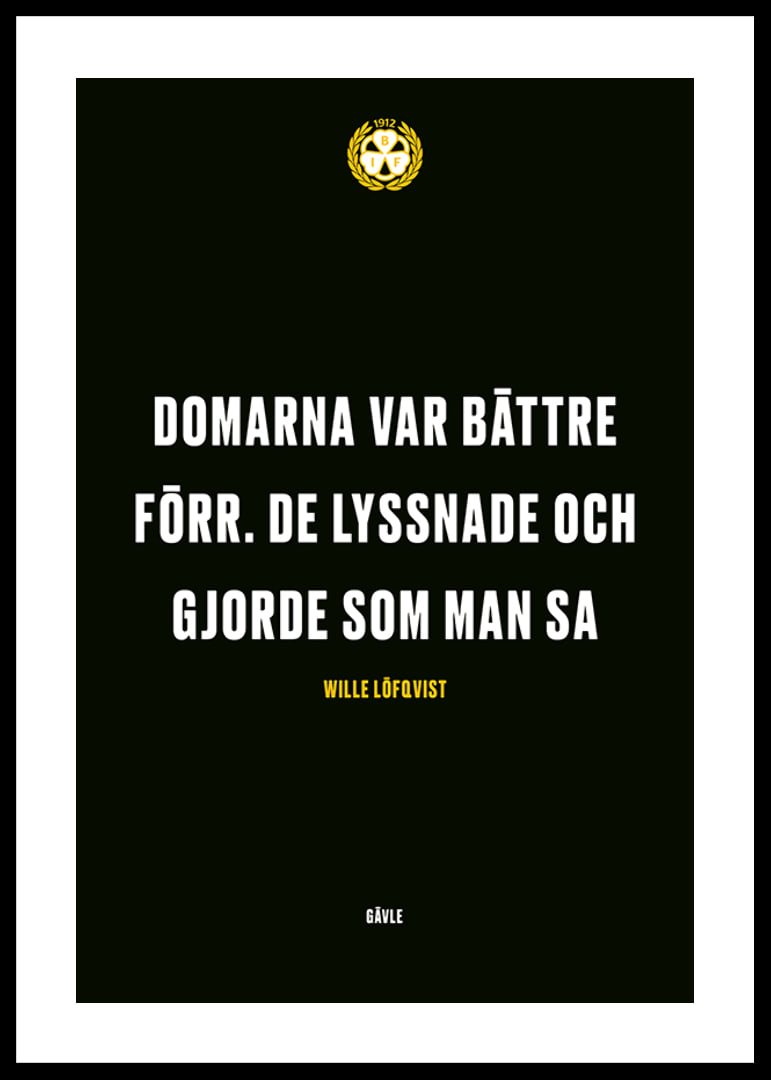 Domarna Var Bättre Förr Brynäs IF-12