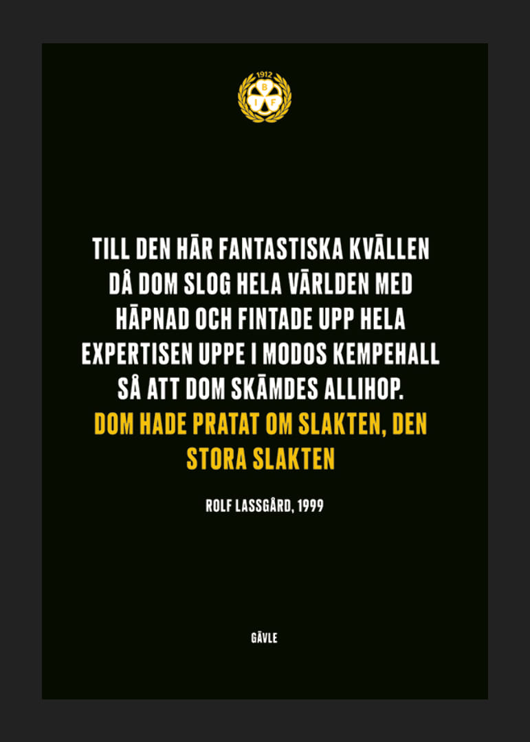 Dom Hade Pratat Om Slakten Brynäs IF-12