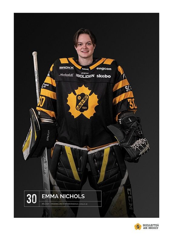 Emma Nichols #30 Skellefteå AIK 2023/2024-12