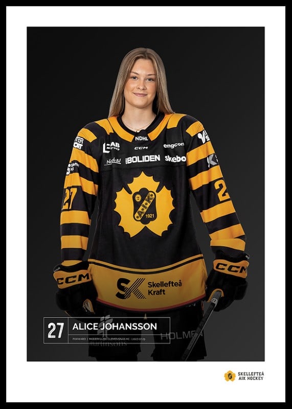 Alice Johansson #27 Skellefteå AIK 2023/2024-12