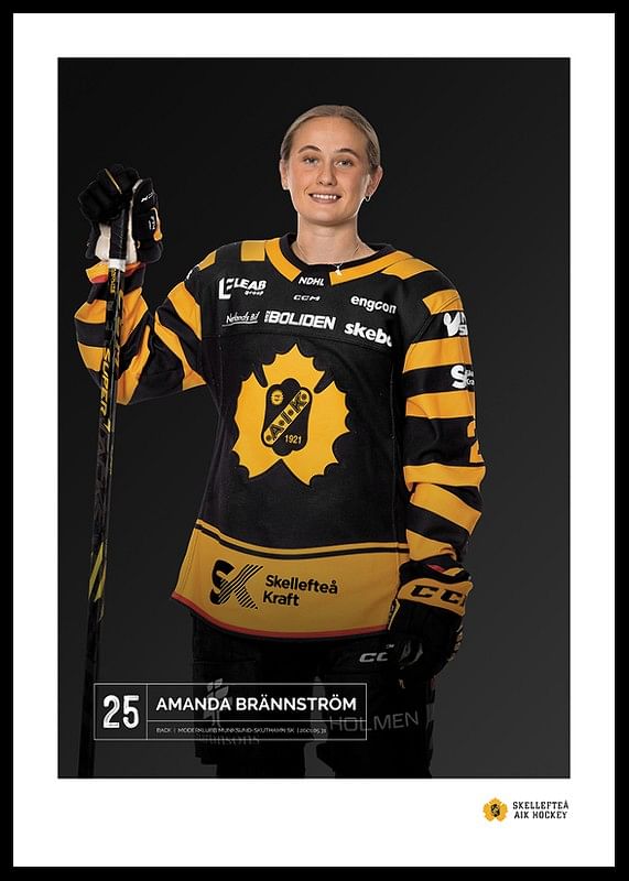 Amanda Brännström #25 Skellefteå AIK 2023/2024-12