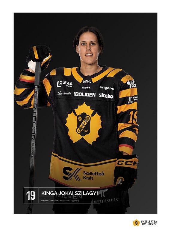 Poster Kinga Jokai Szilagyi #19 Skellefteå AIK 2023/2024