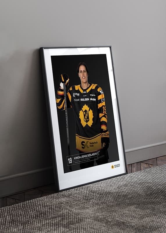 Poster Kinga Jokai Szilagyi #19 Skellefteå AIK 2023/2024 crossfade