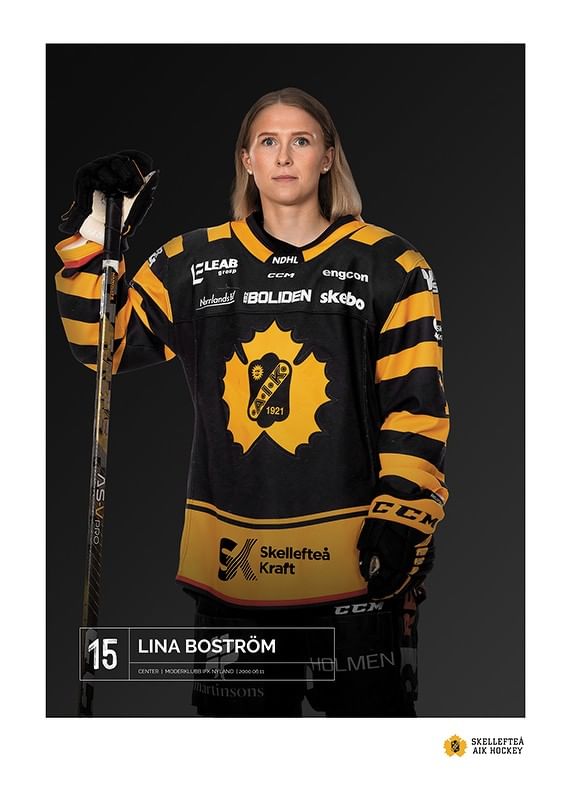 Lina Boström #15 Skellefteå AIK 2023/2024-12