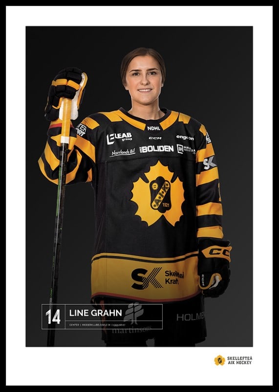 Lina Grahn #14 Skellefteå AIK 2023/2024-12
