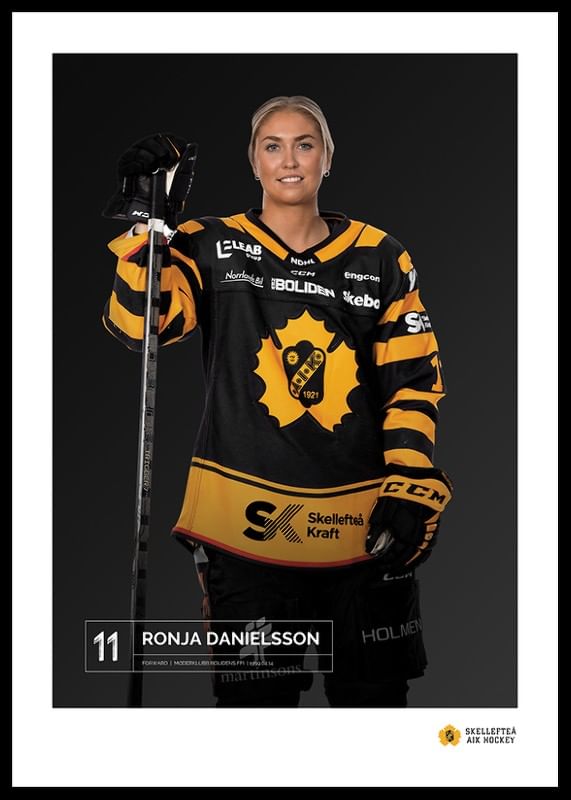 Poster Ronja Danielsson #11 Skellefteå AIK 2023/2024