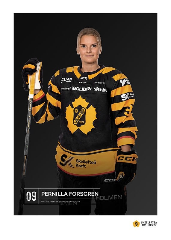 Pernilla Forsgren #09 Skellefteå AIK 2023/2024-12
