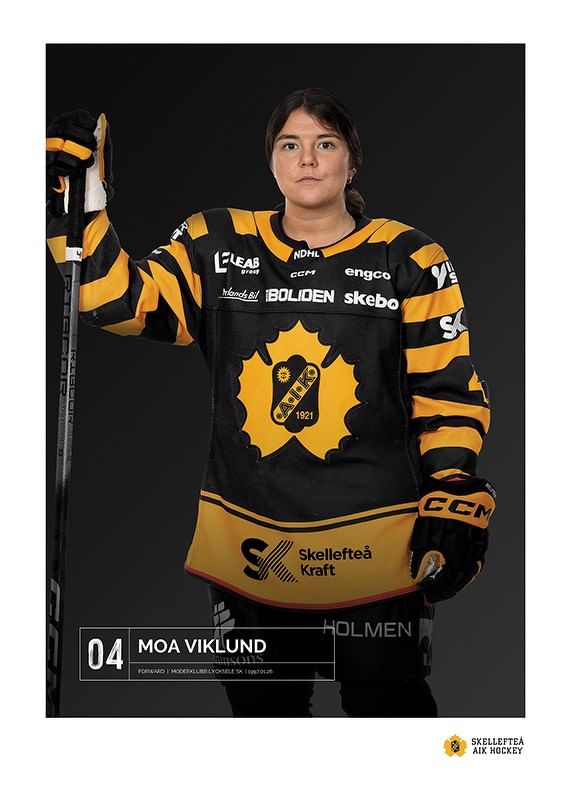 Poster Moa Viklund #04 Skellefteå AIK 2023/2024