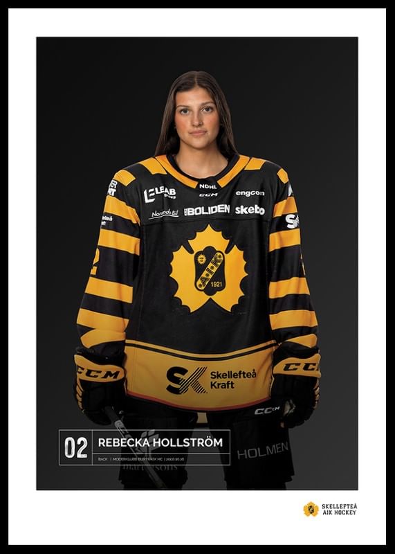 Poster Rebecka Hollström #02 Skellefteå AIK 2023/2024