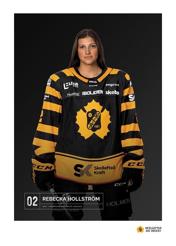 Poster Rebecka Hollström #02 Skellefteå AIK 2023/2024