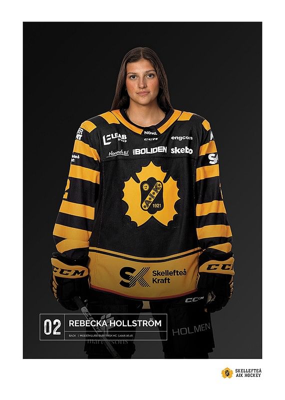 Poster Rebecka Hollström #02 Skellefteå AIK 2023/2024