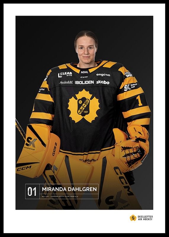 Miranda Dahlgren #01 Skellefteå AIK 2023/2024-12