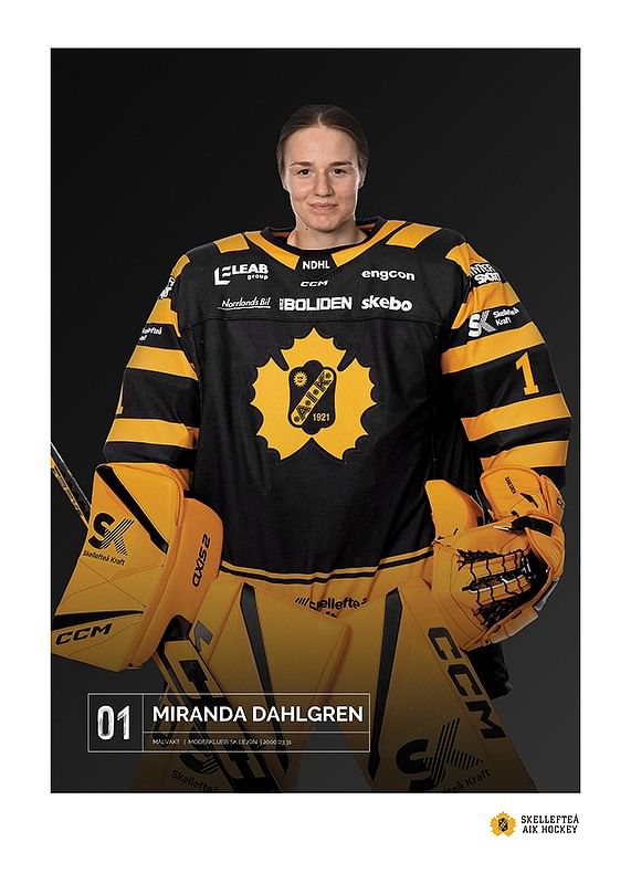 Poster Miranda Dahlgren #01 Skellefteå AIK 2023/2024