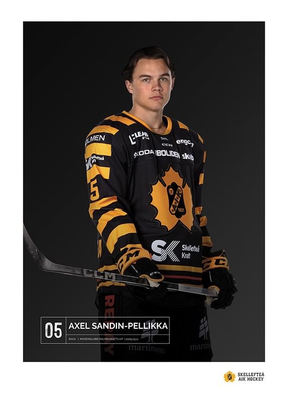 Poster Axel Sandin-Pellikka #05 Skellefteå AIK 2023/2024