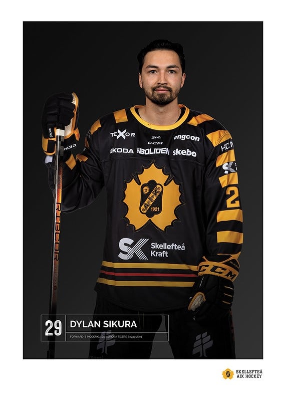 Dylan Sikura #29 Skellefteå AIK 2023/2024-12