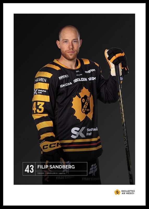 Filip Sandberg #43 Skellefteå AIK 2023/2024-12