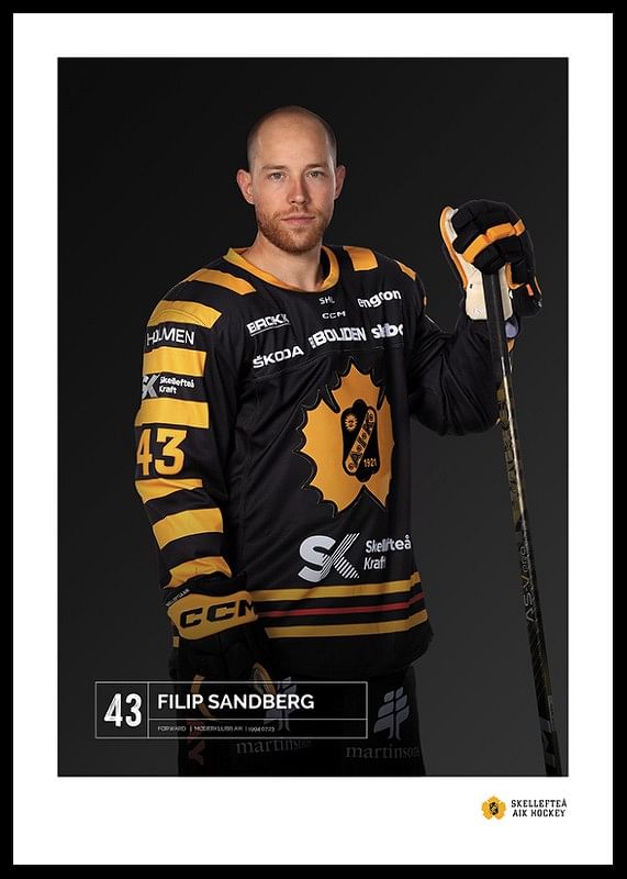 Filip Sandberg #43 Skellefteå AIK 2023/2024-12