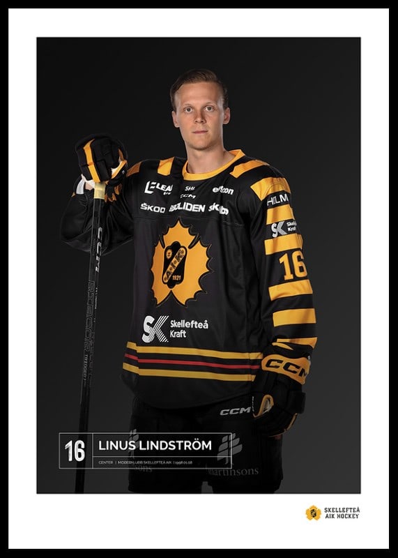 Linus Lindström #16 Skellefteå AIK 2023/2024-12