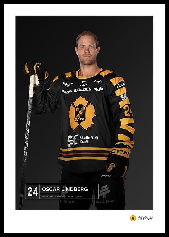 Oscar Lindberg #24 Skellefteå AIK 2023/2024-12