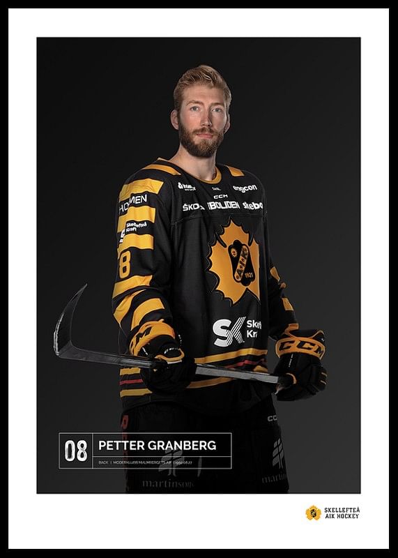 Petter Granberg #08 Skellefteå AIK 2023/2024-12