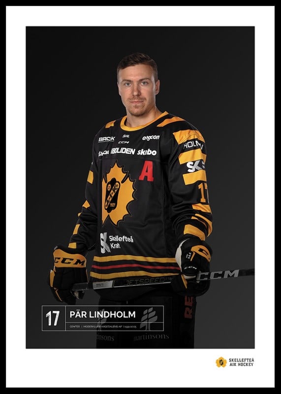 Pär Lindholm #17 Skellefteå AIK 2023/2024-12