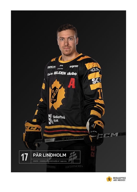 Pär Lindholm #17 Skellefteå AIK 2023/2024-12